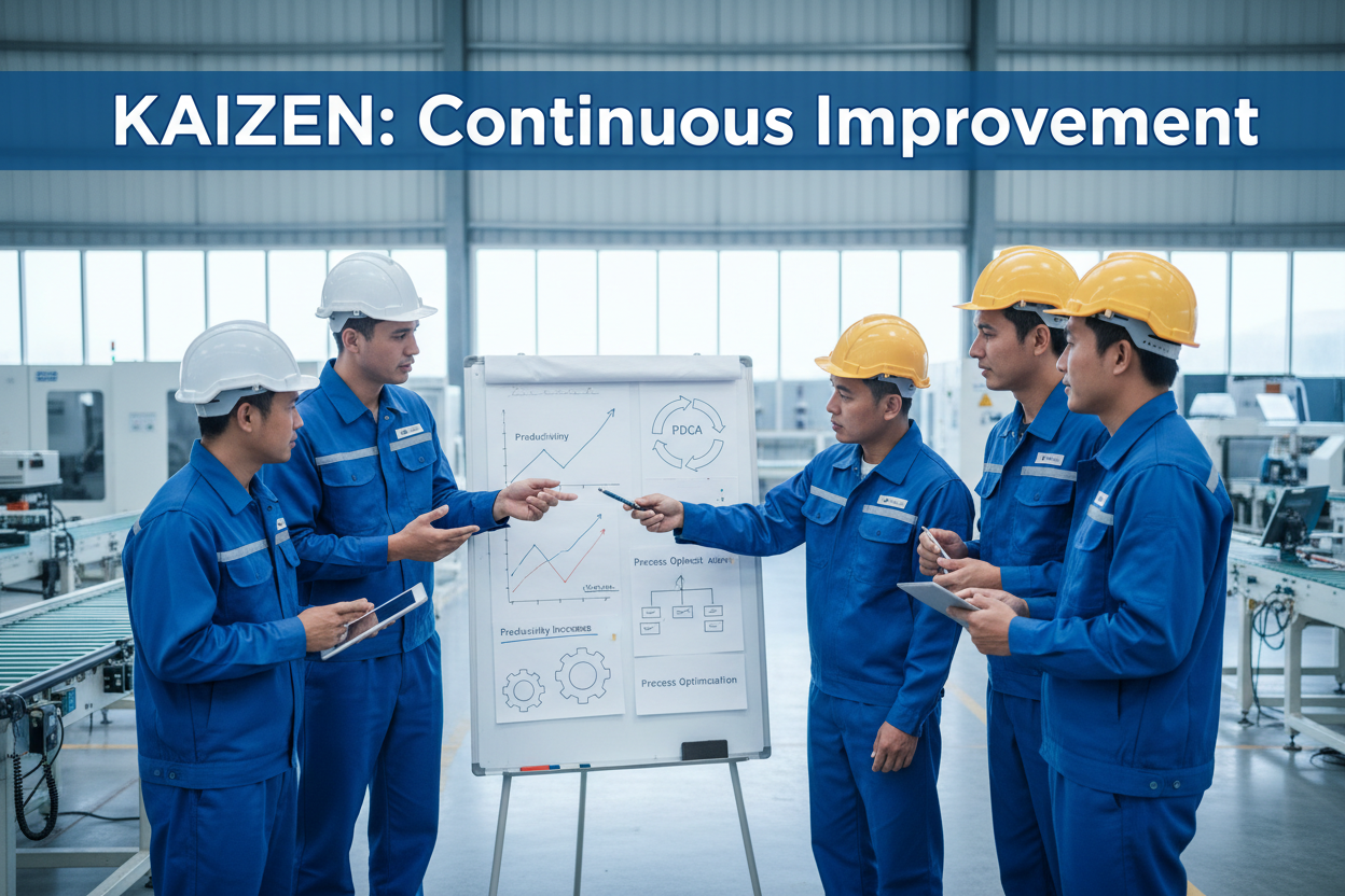 Kaizen Implementation Guide for Manufacturing