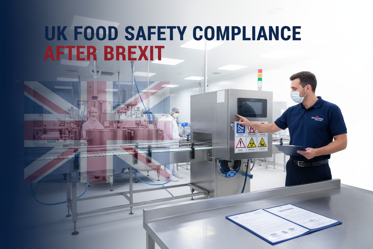 UK Food Safety Compliance After Brexit: COSHH, RIDDOR & ISO 45001 Guide