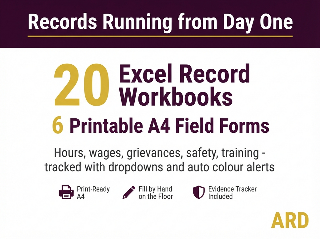 SA8000:2026 Social Accountability Management System Templates, Decent Work M1-M10 D1-D7, Editable Word Excel, Digital Download