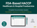 HACCP Food Safety Documentation Kit for Hospital & Healthcare Foodservice — FDA Food Code 2022 | HSP Controls | 55 Documents, 210+ Pages