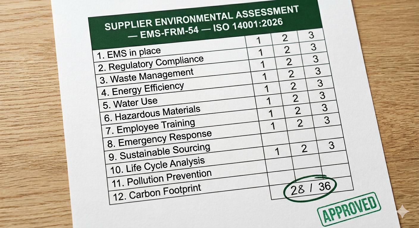 ISO 14001:2026 Environmental Management System Full Pack Documents