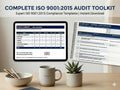 ISO 9001 2015 Internal Audit Checklist Full Pack System Documents