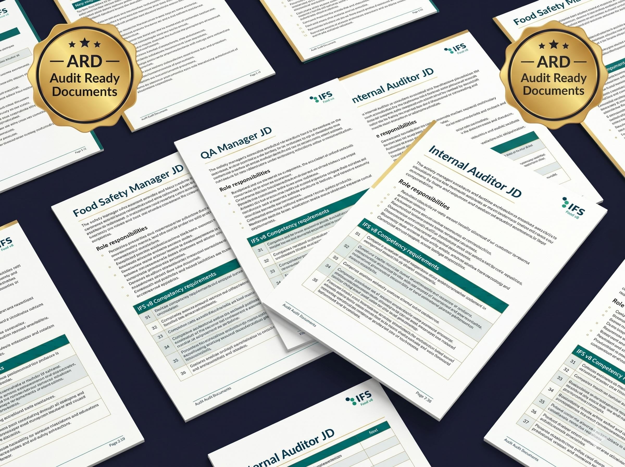 IFS Food v8 FSMS Documentation Kit | All 10 KO Requirements, Doctrine v5
