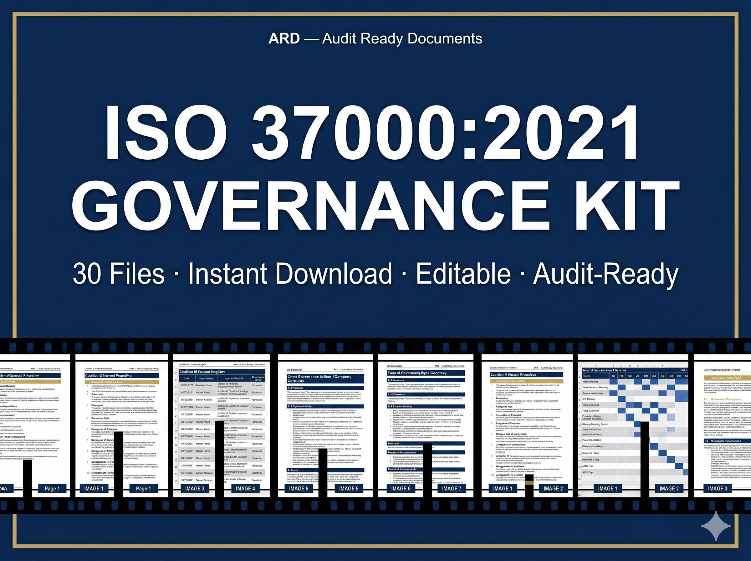 ISO 37000 Governance Full Pack System Documents