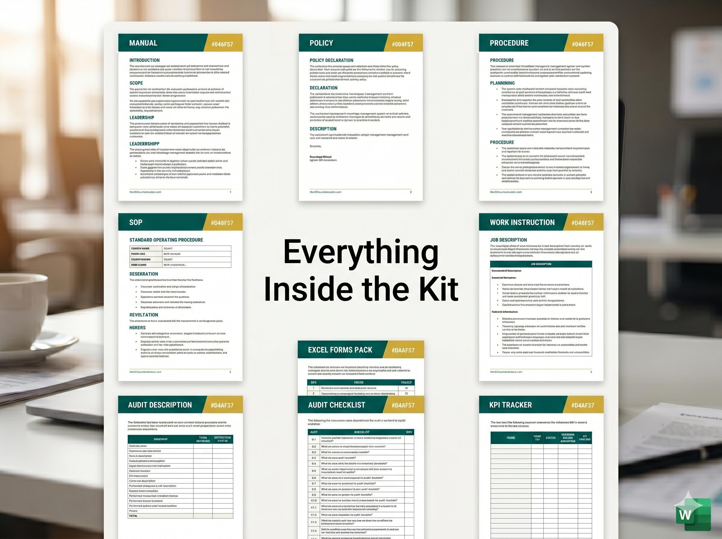ISO 30401:2018 Knowledge Management Full Pack System Documents