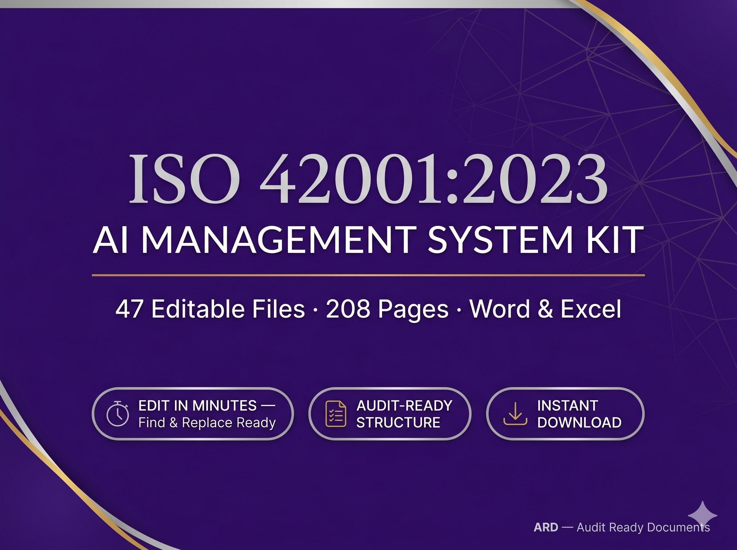 ISO 42001:2023 AI Management Full Pack System Documents