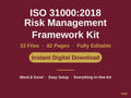 ISO 31000:2018 Risk Management Framework Full Pack System Documents