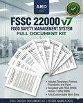 FSSC 22000 Version 7 Food Safety Management System (FSMS) – Complete Document Kit Editable