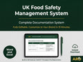 UK Food Safety Management | HACCP Kit for UK Law Systems Full Pack Documents