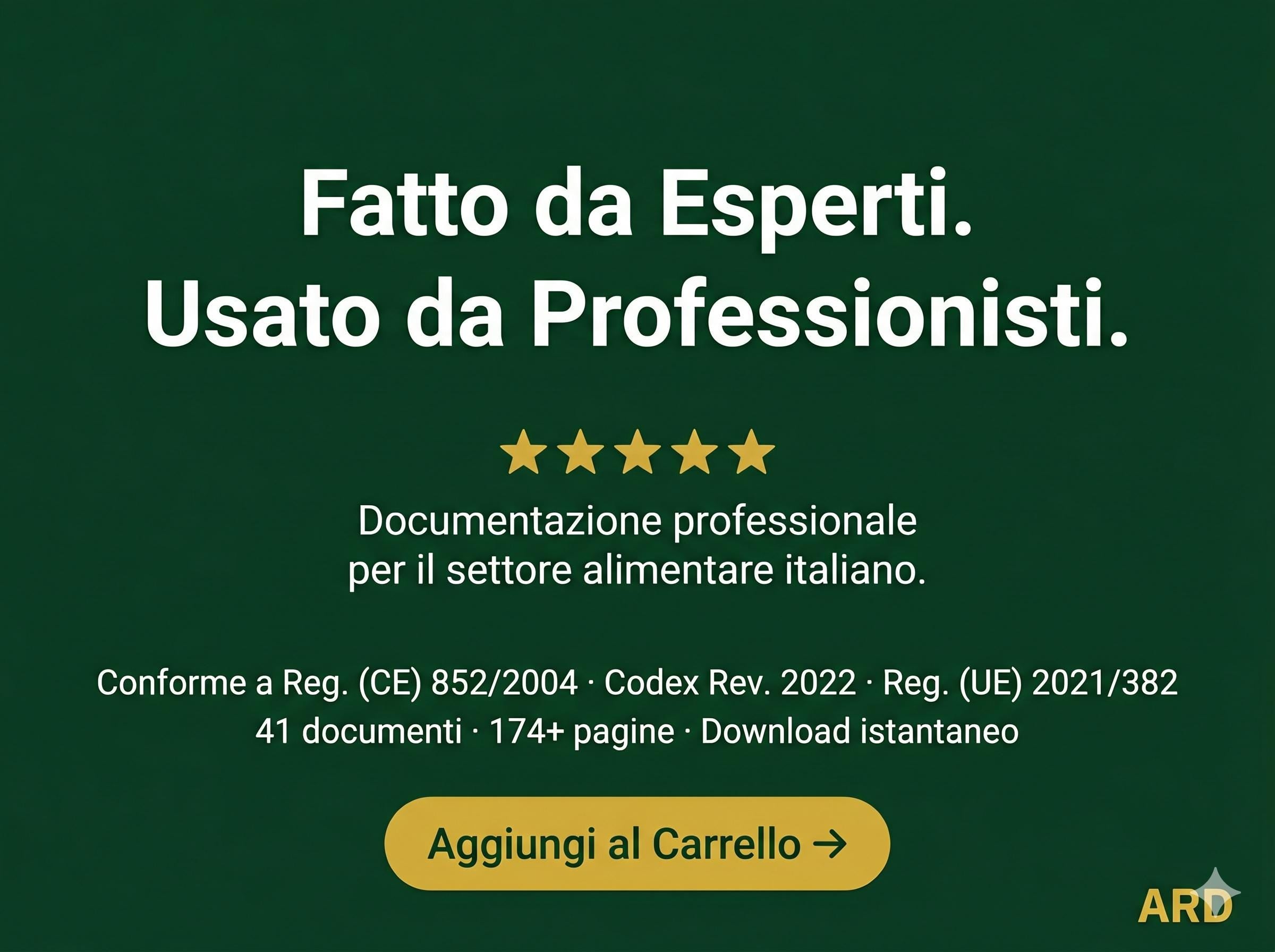 Editable HACCP Self-Control Plan | Food Business Documentation System (Reg. 852/2004)