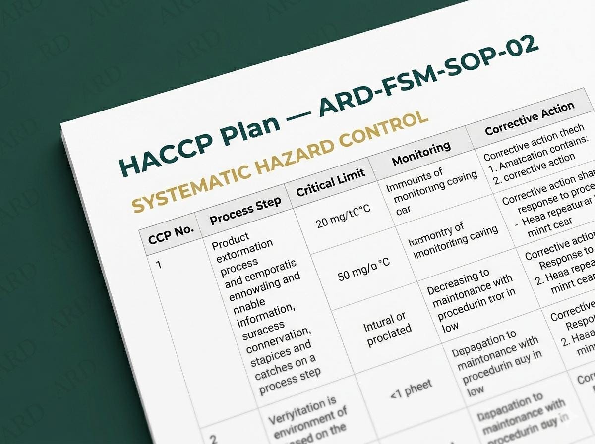 ISO 22000:2018 Food Safety System Full Pack Documents
