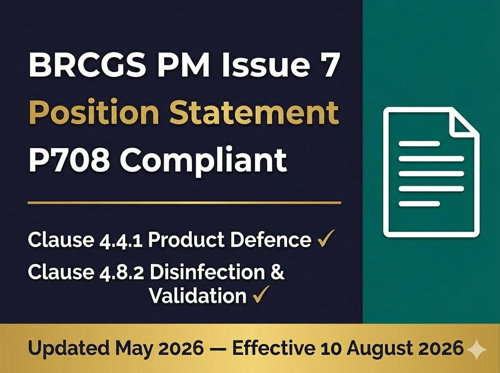 BRCGS Packaging Materials Issue 7 Full Pack System Documents, Editable Word Excel, Digital Download