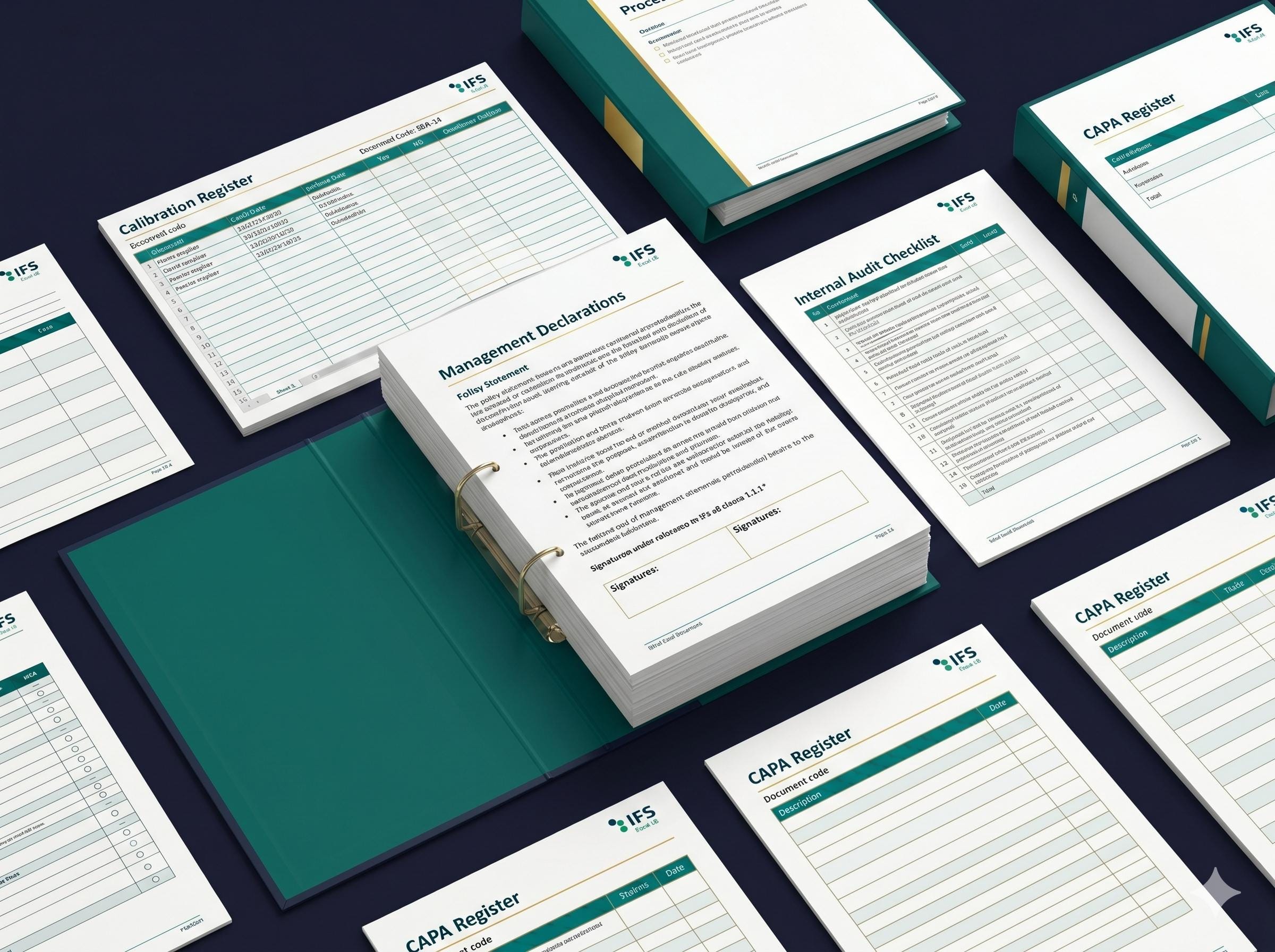 IFS Food v8 FSMS Documentation Kit | All 10 KO Requirements, Doctrine v5