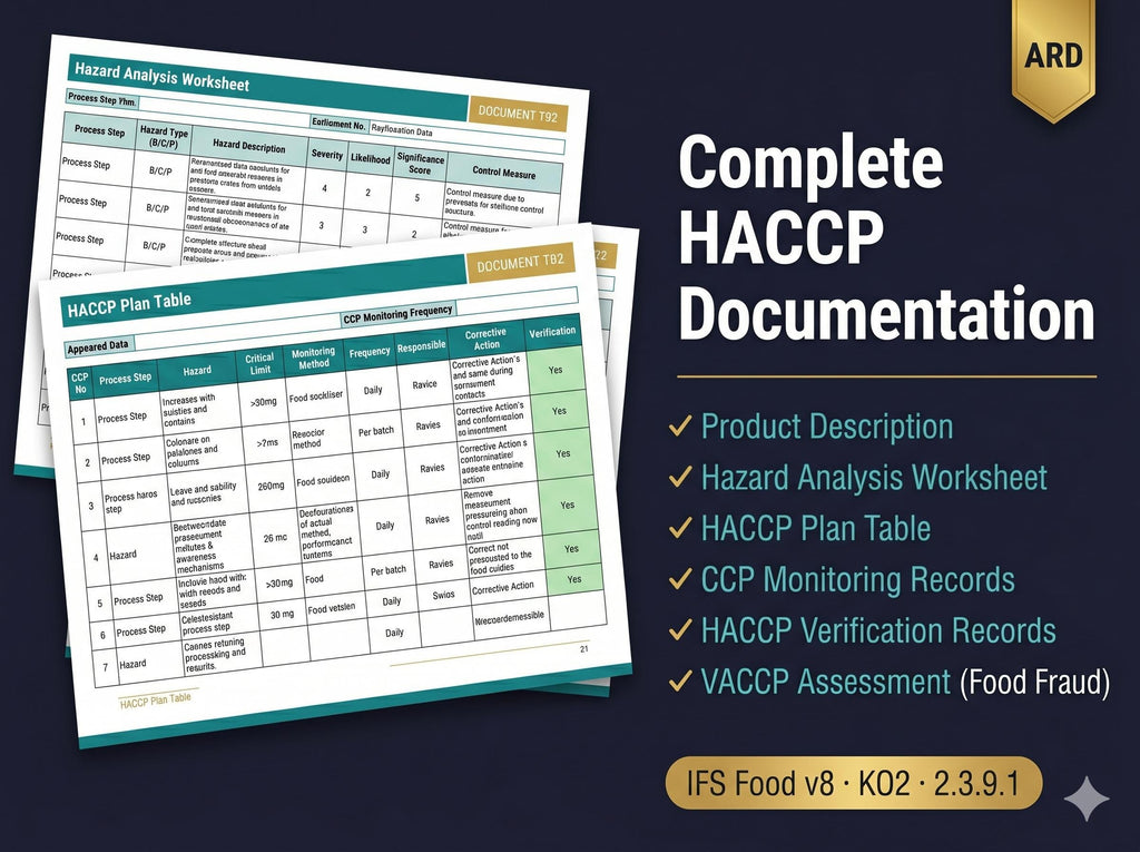 IFS Food v8 FSMS Documentation Kit | All 10 KO Requirements, Doctrine v5
