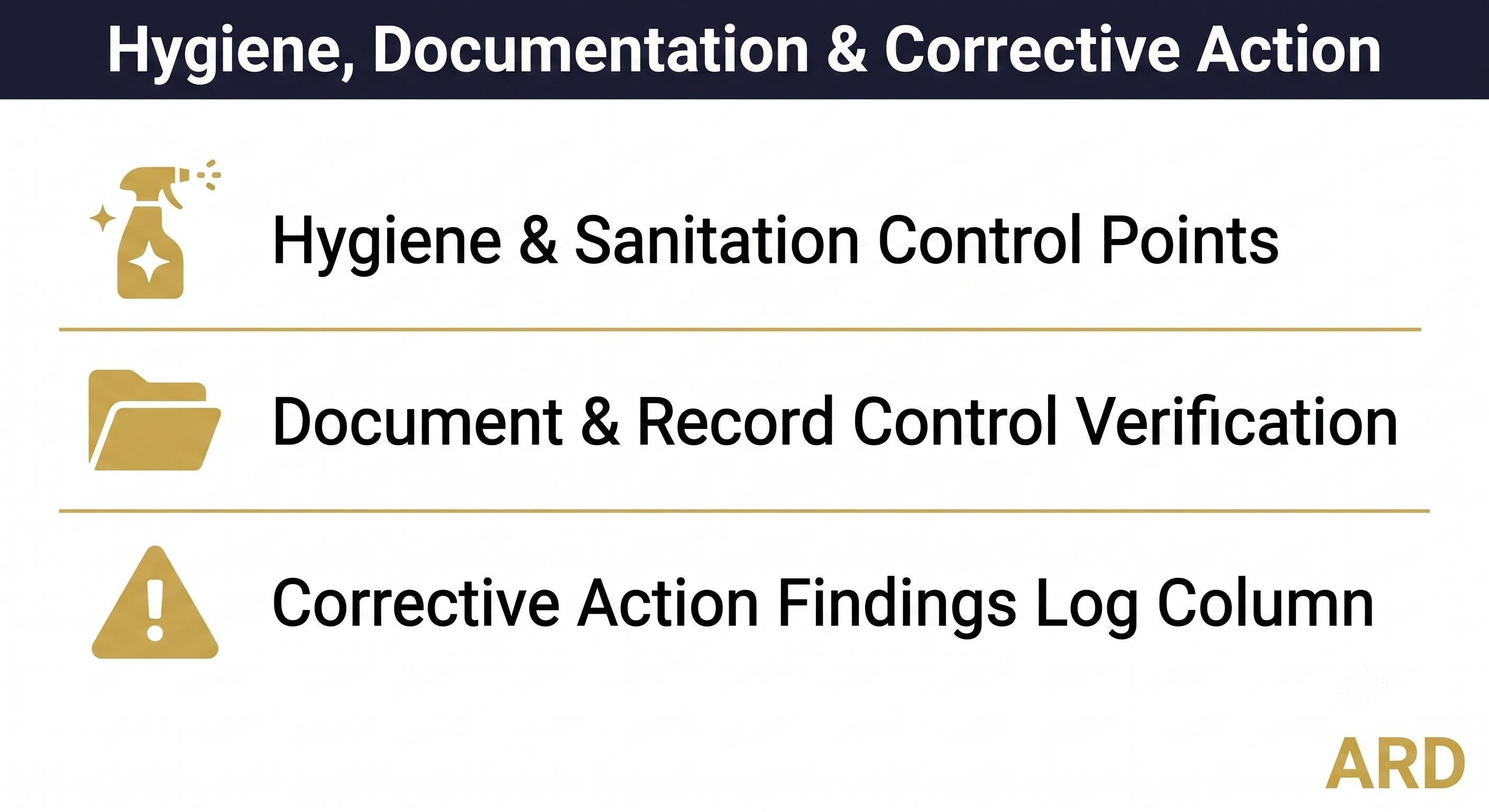 Supplier Audit Checklist for Food & Food Contact ( On-Site Vendor Qualification Excel Editable Template )