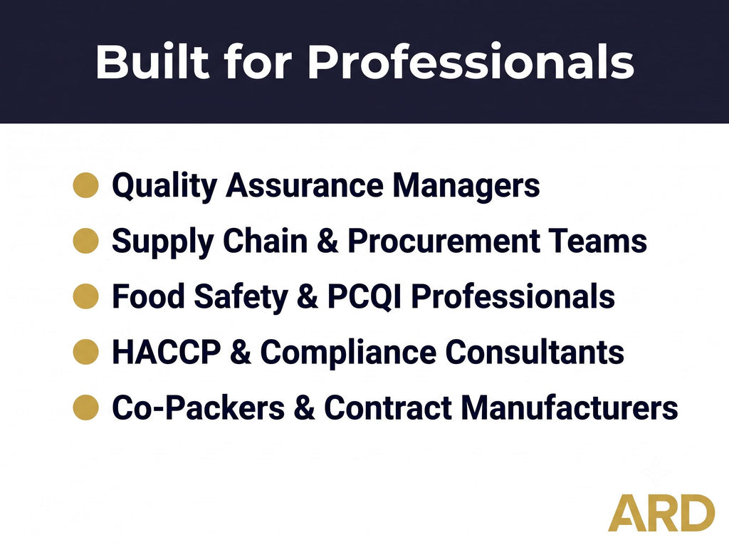 Supplier Approval Toolkit – Risk-Based Qualification System (Word, Excel)