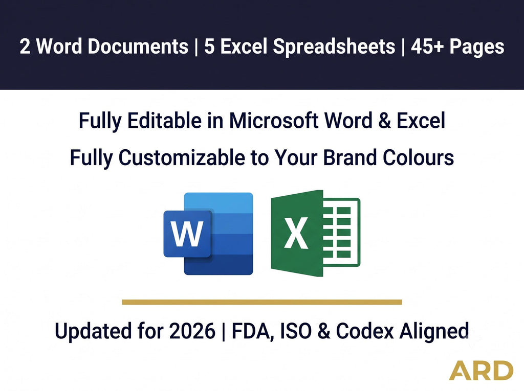 Supplier Approval Toolkit – Risk-Based Qualification System (Word, Excel)