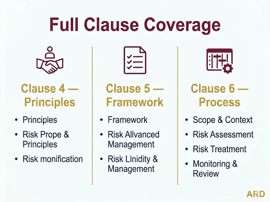ISO 31000:2018 Risk Management Framework Full Pack System Documents
