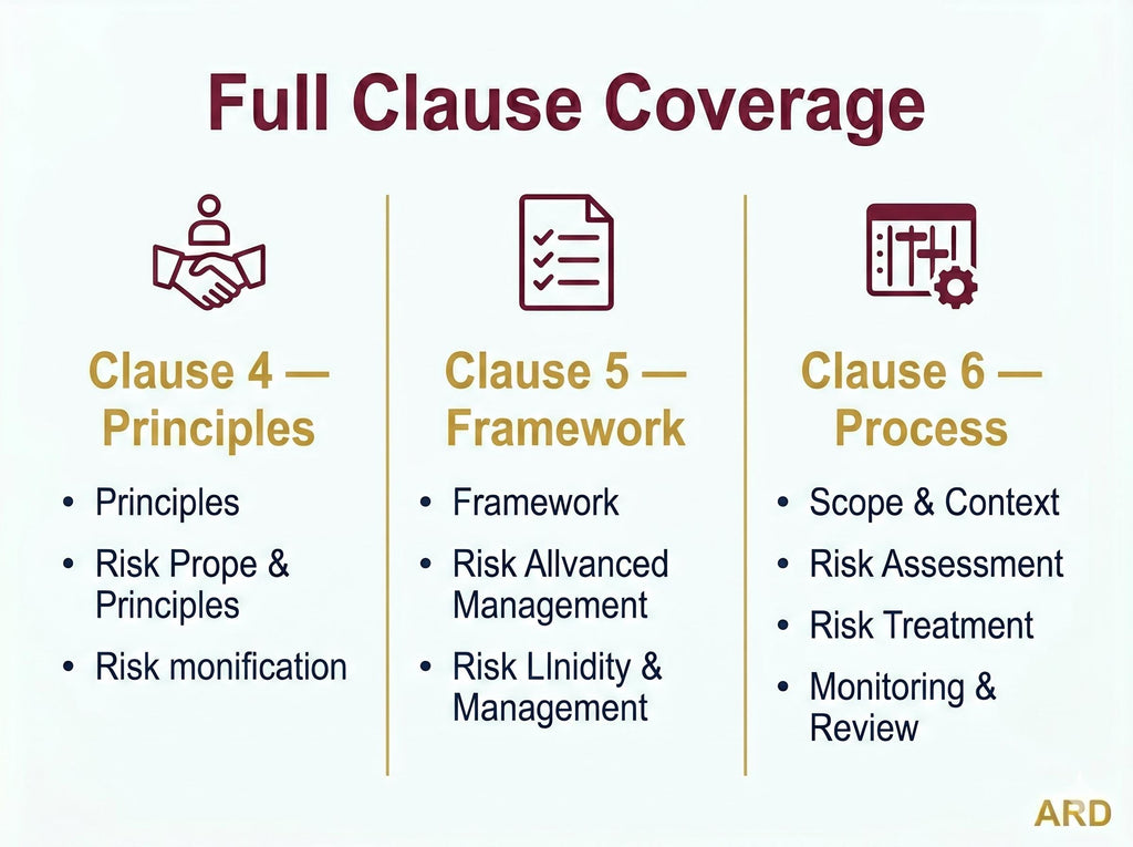 ISO 31000:2018 Risk Management Framework Full Pack System Documents