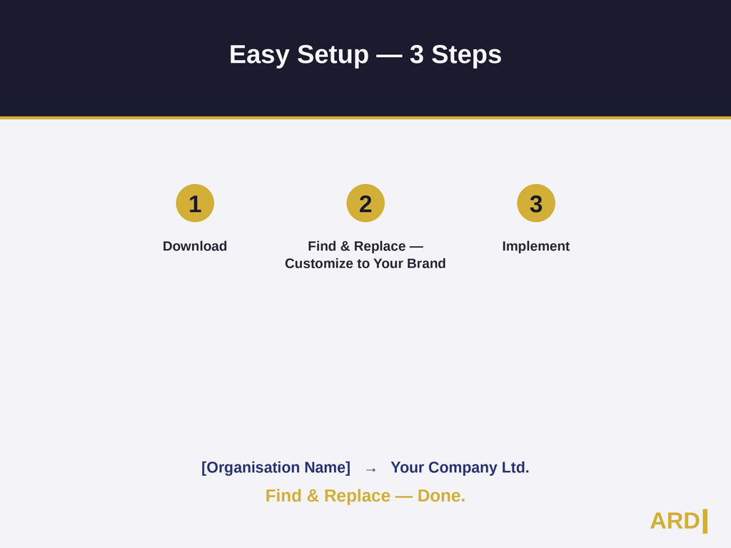 GDPR Compliance System Full Pack Documents