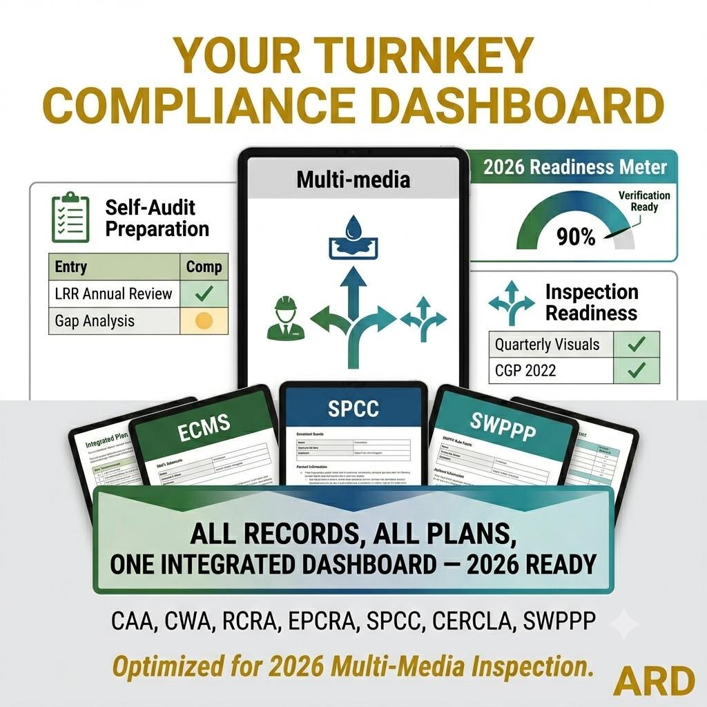 US EPA SPCC Plan System Full Pack Documents ( 40 Cfr Part 112 Compliance Kit )