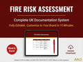 UK Fire Risk Assessment System, Editable Word Excel Documents (RRO 2005, PAS 79-1)