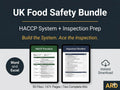 UK Food Safety Bundle | HACCP System + Inspection Prep System Full Pack Documents