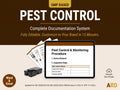 Pest Control System IPM Program Documents Full Pack for Food Manufacturing ISO 22000 BRCGS HACCp