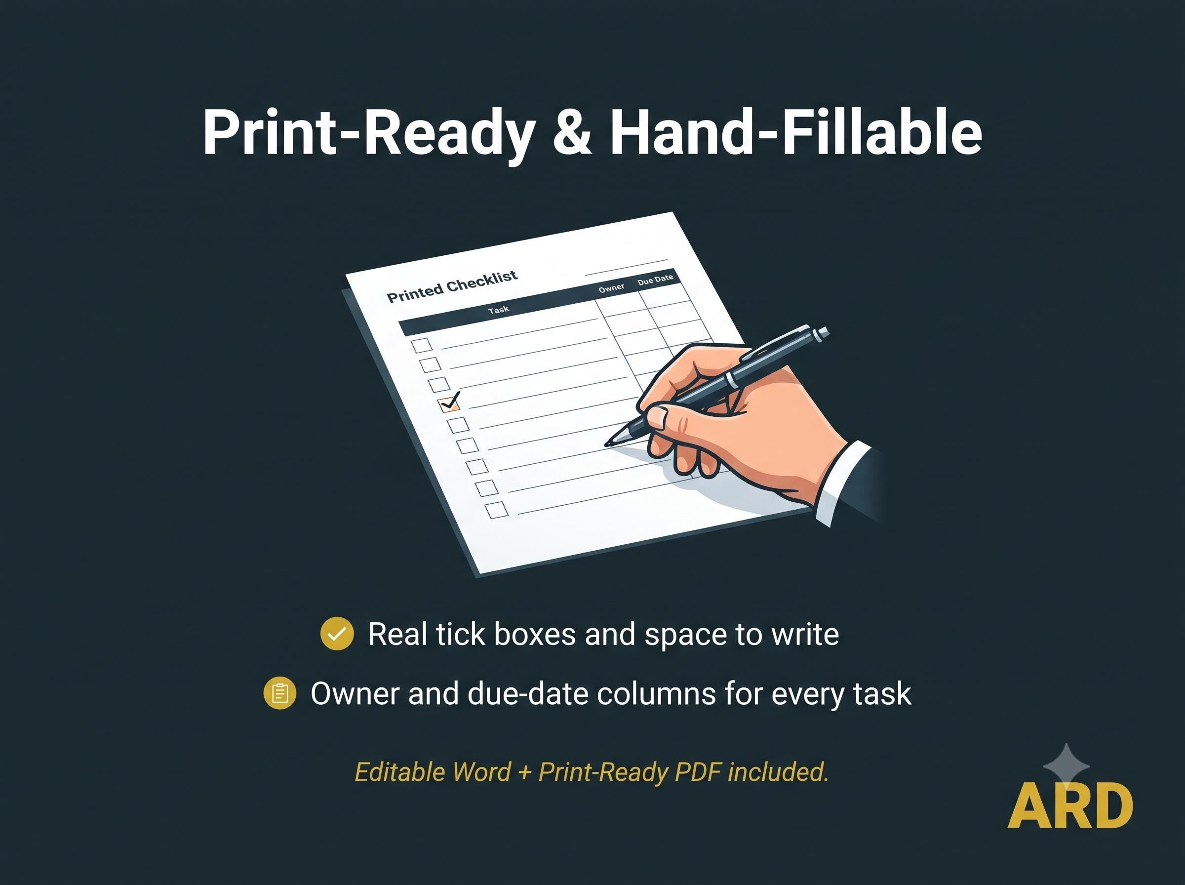 New Hire Onboarding Checklist | Employee Onboarding Template for Small Business | First 90 Days New Employee Checklist | Editable Word