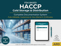 FDA HACCP Cold Storage & Distribution System Full Pack Documents (FSMA Codex | Temperature Log Traceability Audit Checklist Ect Templates )