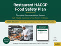 FDA Restaurants , Food Service , Cafes , Ghost Kitchens and Caterers HACCP Food Safety System Full Pack ( FDA Food Code 2022 )