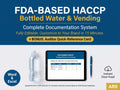 FDA Based Bottled Water HACCP Food Management System Full Pack ( 21 CFR 129 165.110 )