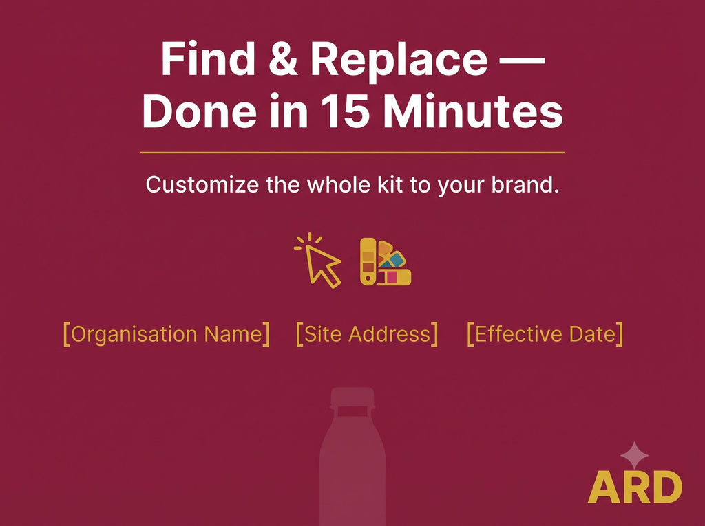 FDA Juice And Cold-Pressed Beverage Food Safety Documentation System Full Pack 21 CFR 120