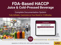 FDA Juice And Cold-Pressed Beverage Food Safety Documentation System Full Pack 21 CFR 120