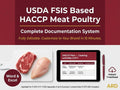 HACCP for Meat & Poultry Documentation System Full Pack + (Bonus 9 CFR FSIS )