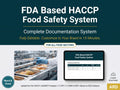 FDA HACCP Food Safety Documentation System Full Pack For All Sectors ( NACMCF CGMp SSOp ), Editable Word Excel, Digital Download