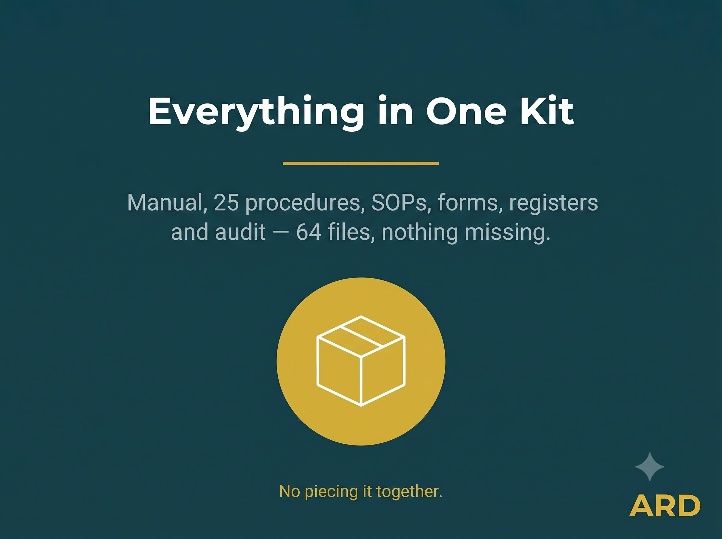 FDA Based Infant Formula Baby Food HACCP System Full Pack
