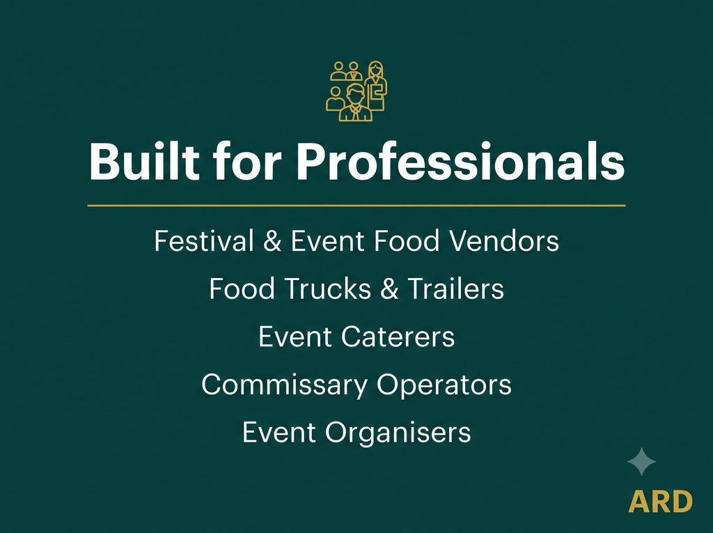 HACCP Food Safety System Full Pack for Food Trucks & Festival Vendors - FDA Food Code Mass Event Documentation