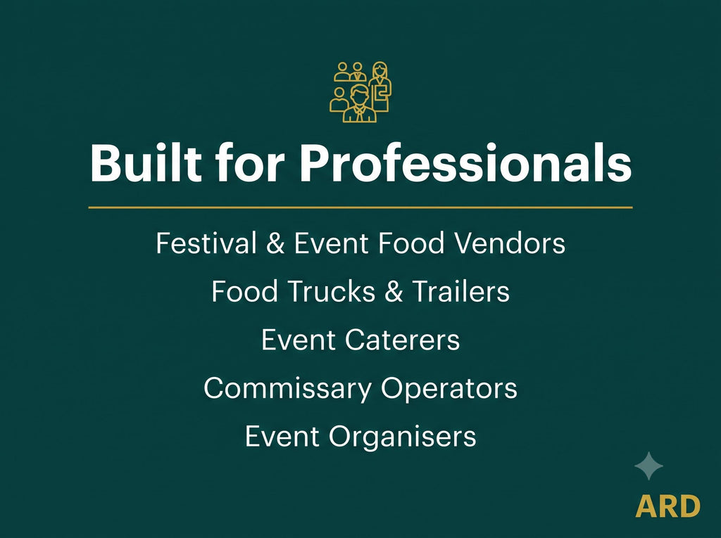 HACCP Food Safety System Full Pack for Food Trucks & Festival Vendors - FDA Food Code Mass Event Documentation