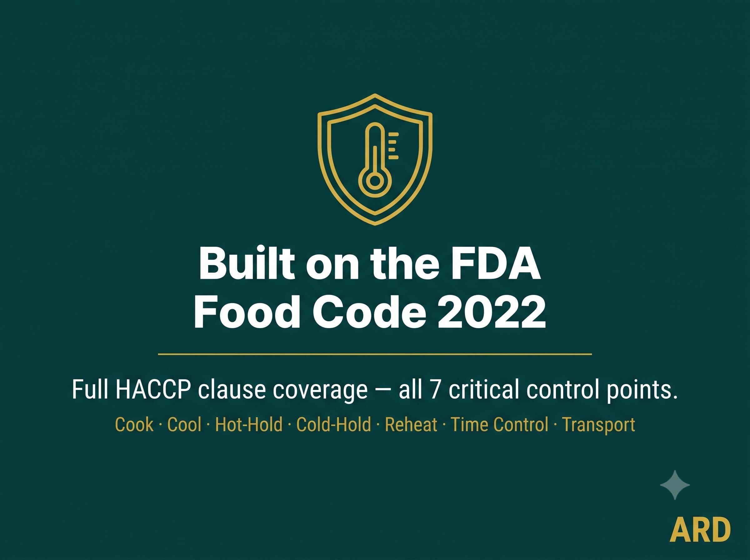 HACCP Food Safety System Full Pack for Food Trucks & Festival Vendors - FDA Food Code Mass Event Documentation