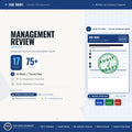 Management Review Complete Documentation System, Editable Word Excel Templates