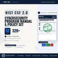 NIST CSF 2.0 Full Pack | Cybersecurity Management System | 52 Files | 6 Functions | Instant Download
