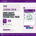 ISO 22000:2018 Food Safety System Full Pack Documents