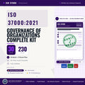 ISO 37000 Governance Full Pack System Documents