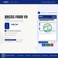 Editable BRCGS Food Safety Issue 9 Internal Audit Checklist Digital Download