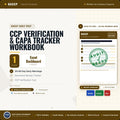 HACCP Audit Prep Tracker, Excel Google Sheets, CCP Verification, CAPA, Training Due Dates
