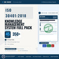 ISO 30401:2018 Knowledge Management Full Pack System Documents