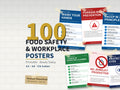 100 Editable Food Safety & Workplace Posters (PDF Download)